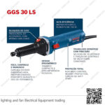 صاروخ اسطمبات تجليخ بوز طويل 750 واط BOCSH GGS 30 LS