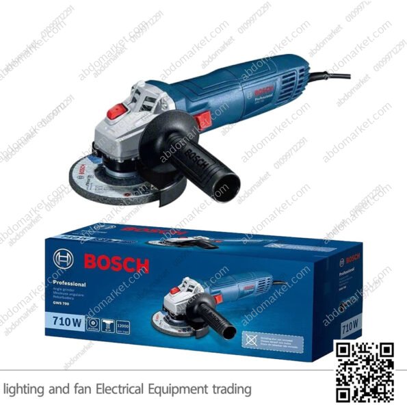 صاروخ بوش سنفرة وقطعية 4.5 بوصة 710 واط BOCSH GWS 700