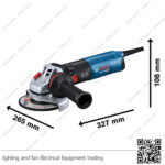 صاروخ بوش سنفرة وقطعية 5 بوصة 1400 واط BOCSH GWS 14-125 S