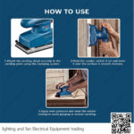 ماكينة سنفرة ترددية 190 واط بوش BOCSH GSS 2300