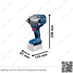 مفتاح الربط والمفك المطرقي 1/2 بوصة ببطارية 18 فولت بوش Bosch GDS-18V-780