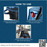 مكنسة كهربائية شفط أتربة وسوائل 1100 واط بوش BOCSH GAS 15 PS