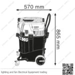 مكنسة كهربائية شفط أتربة وسوائل 1200 واط بوش BOCSH GAS 55 M