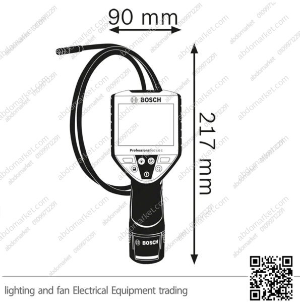 كاميرا فحص للمناطق الضيقة 12 فولت بوش BOSCH GIC 120 C