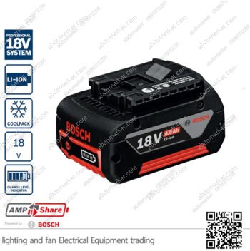 بطارية ليثيوم 18 فولت 4 امبير بوش BOSCH GBA 18V 4.0Ah