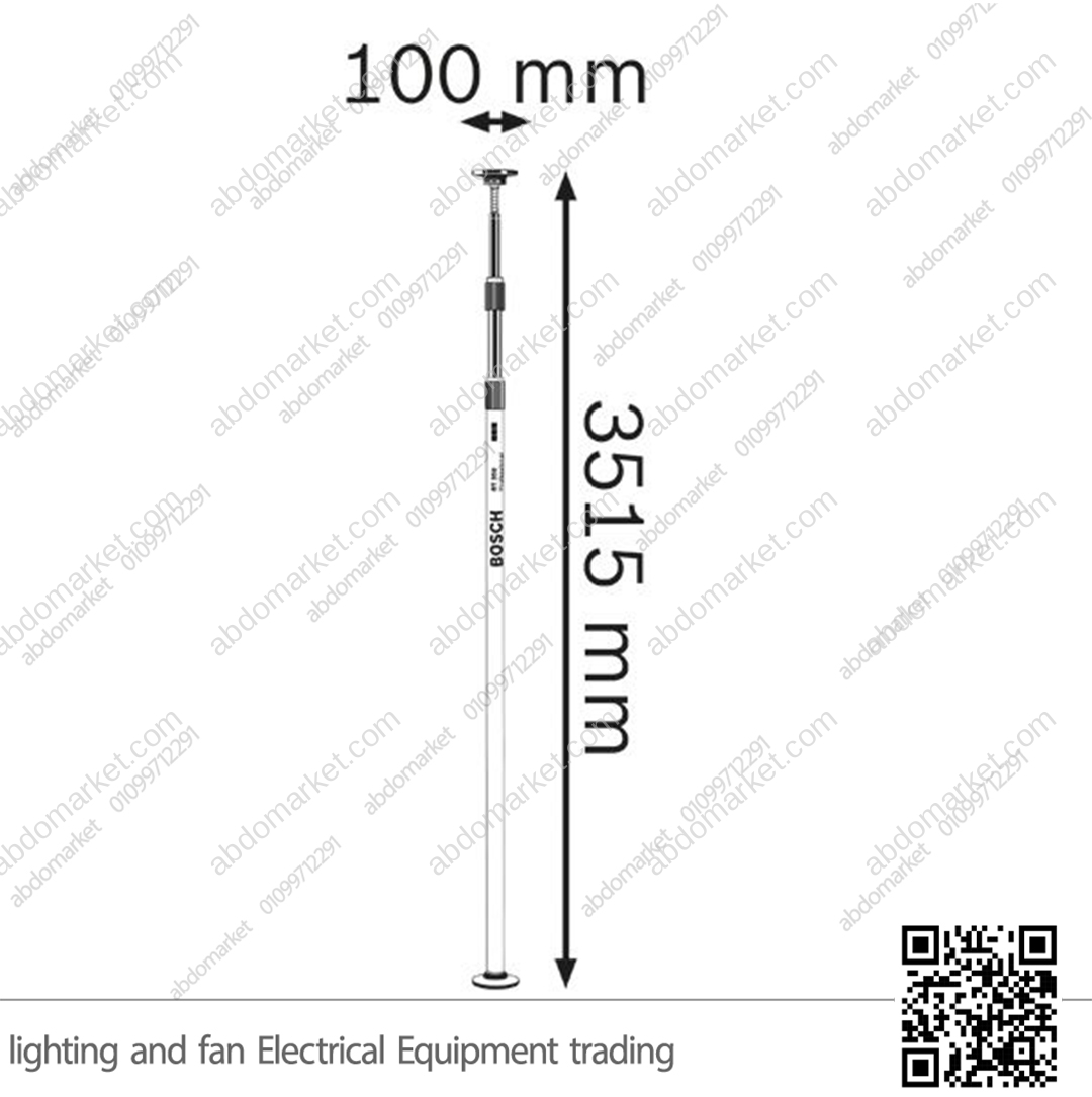 حامل ميزان ليزر تليسكوبي 3.5 متر بوش BOSCH BT350 حامل ميزان ليزر تليسكوبي 3.5 متر بوش BOSCH BT350