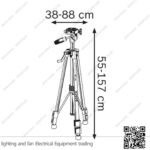 حامل ميزان ليزر ثلاثي القوائم 1.5 متر بوش BOSCH BT150