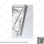 دفتر ورق ذهب فضي 20 ورقة