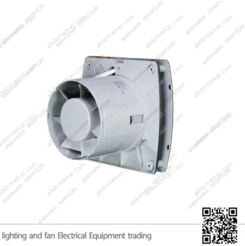 شفاط ازاز 4 بوصة مصمط ديكوري 15 وات رمادي