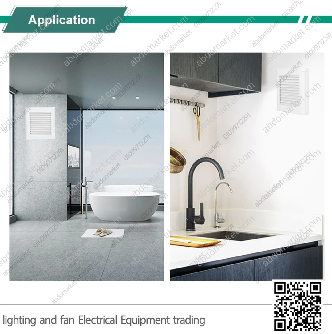 شفاط ازاز بشتر داخلي 4 بوصة أبيض شفاط ازاز بشتر داخلي 4 بوصة أبيض