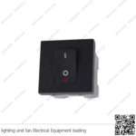 مفتاح تكييف بلمبة 32 أمبير بتشينو ماتكس إيطالي أسود