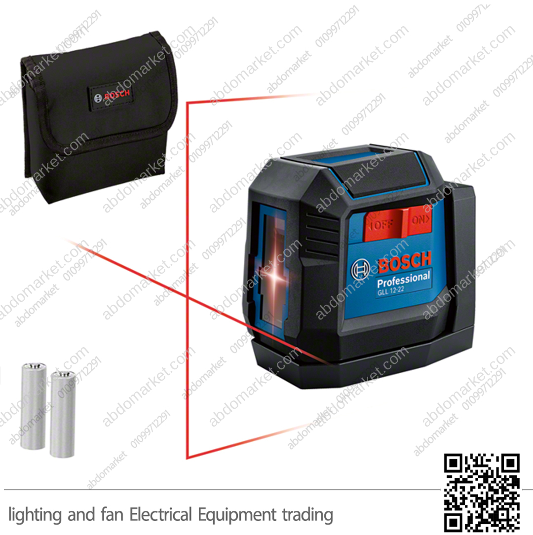 ميزان ليزر 2 خط 12 متر بوش BOSCH GLL 12-22 ميزان ليزر 2 خط 12 متر بوش BOSCH GLL 12-22