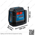 ميزان ليزر 2 خط 12 متر بوش BOSCH GLL 12-22 G
