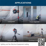 ميزان ليزر 3 خط 360 درجة 30 متر بوش BOSCH GLL 3-80