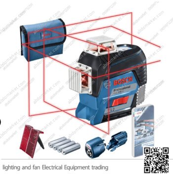 ميزان ليزر 3 خط 360 درجة 30 متر بوش BOSCH GLL 3-80 C