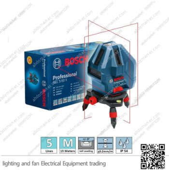 ميزان ليزر 5 خط 360 درجة 15 متر بوش BOSCH GLL 5-50 X