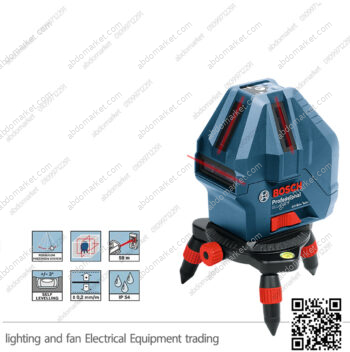 ميزان ليزر 5 خط 360 درجة 15 متر بوش BOSCH GLL 5-50 X