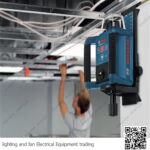 ميزان ليزر دوار 300 متر أفقي ورأسي بوش BOSCH GRL 300 HV