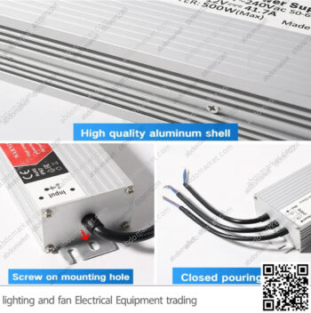 باور سبلاي 24 فولت 150 واط وتربروف IP67