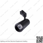 سبوت تراك لايت فيلبس 10 واط اسود كول