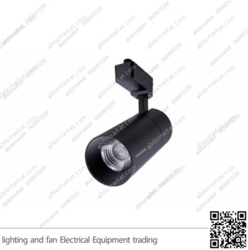 سبوت تراك لايت فيلبس 10 واط اسود وورم