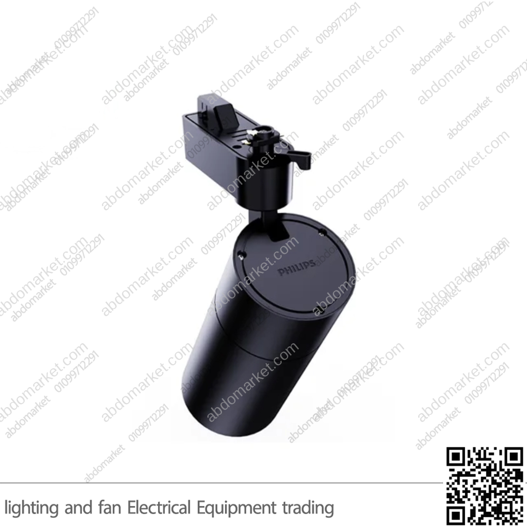 سبوت تراك لايت فيلبس 20 واط اسود كول سبوت تراك لايت فيلبس 20 واط اسود كول