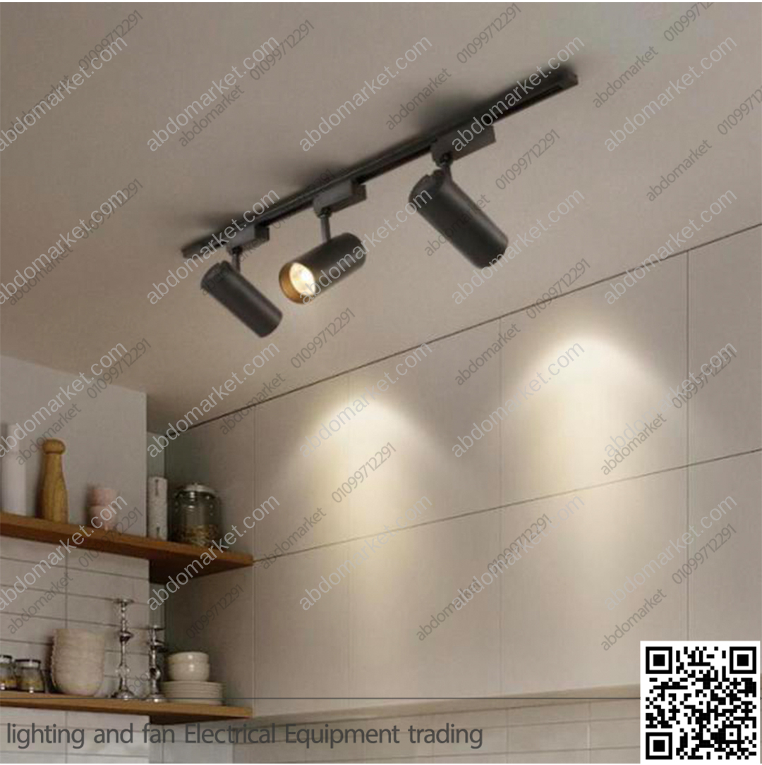 سبوت تراك لايت فيلبس 20 واط اسود وورم (4)