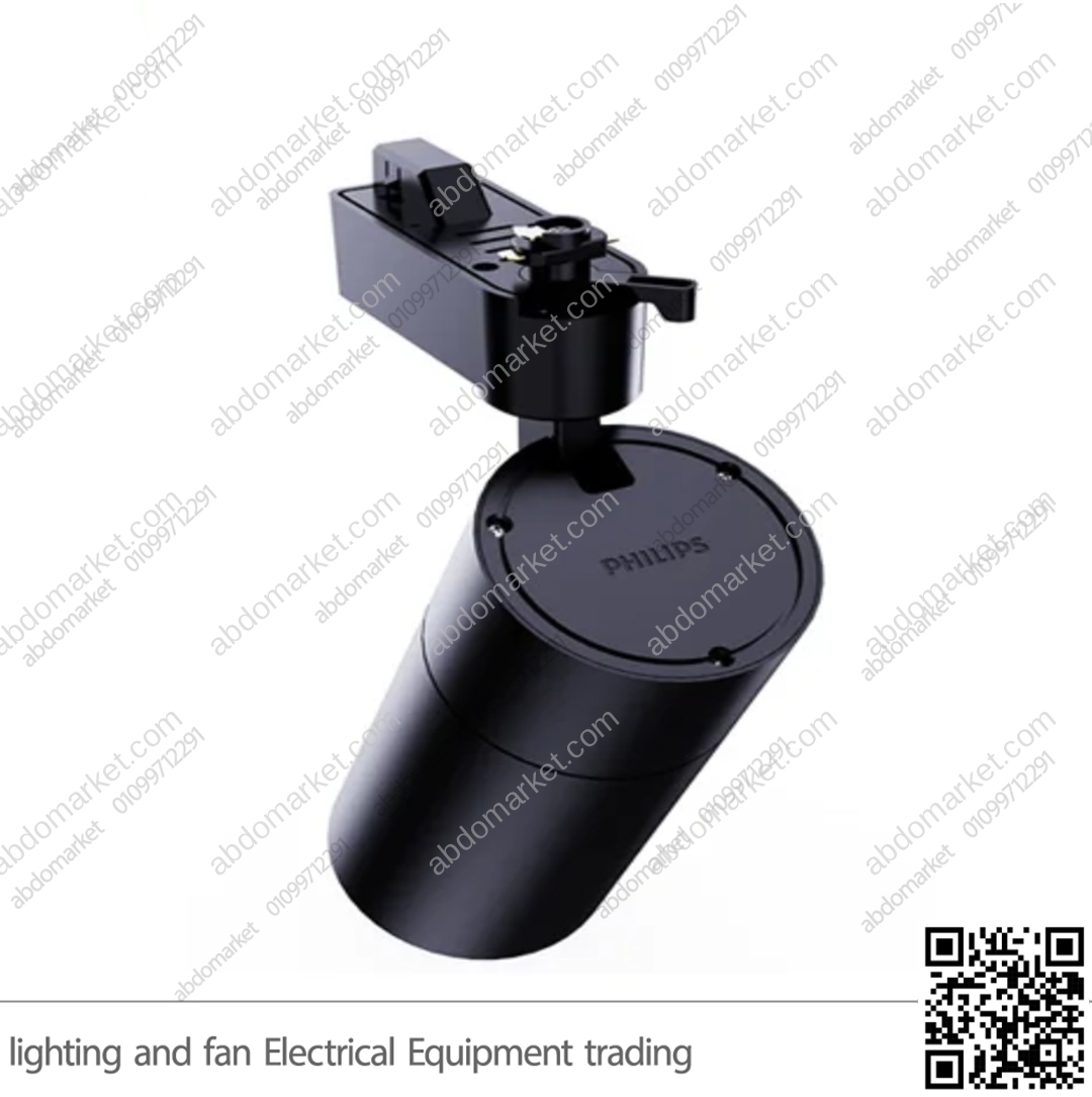 سبوت تراك لايت فيلبس 30 واط اسود كول سبوت تراك لايت فيلبس 30 واط اسود كول