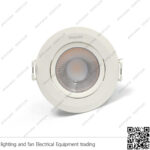 سبوت لايت فيلبس مدور متحرك 5.8 وات أبيض