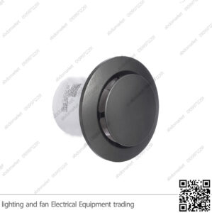 شفاط ازاز مدور 6 بوصة مصمط 18 وات رمادي