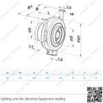 شفاط سقف مركزي معدن 4 بوصة اوكراني VENTS