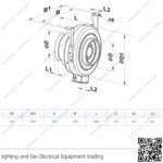 شفاط سقف مركزي معدن 5 بوصة اوكراني VENTS