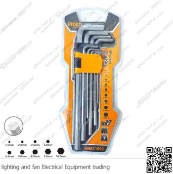 طقم الانكيه سداسي 9 قطعة انكو Hex Key