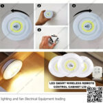 كشاف طوارئ ثلاثي ببطارية مع ريموت