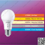 لمبة ليد بولة 14 وات دايمر 5 درجات إضاءة فيلبس