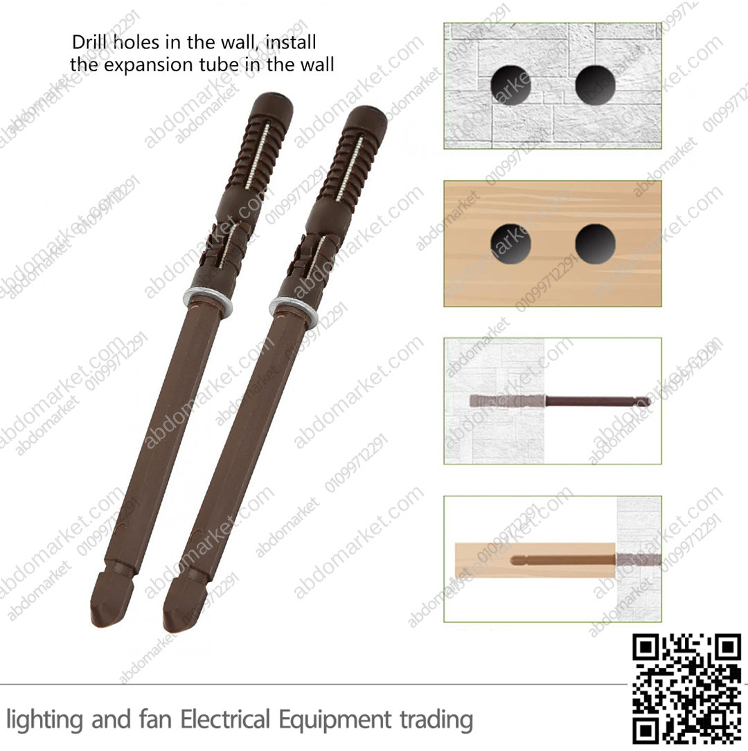 مسمار رف طاير بلاستك 12*120 ملم مسمار رف طاير بلاستك 12*120 ملم