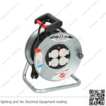 مشترك كهرباء 4 عين بكرة بسلك 25 متر 1.5مم بريميوم لاين ألماني