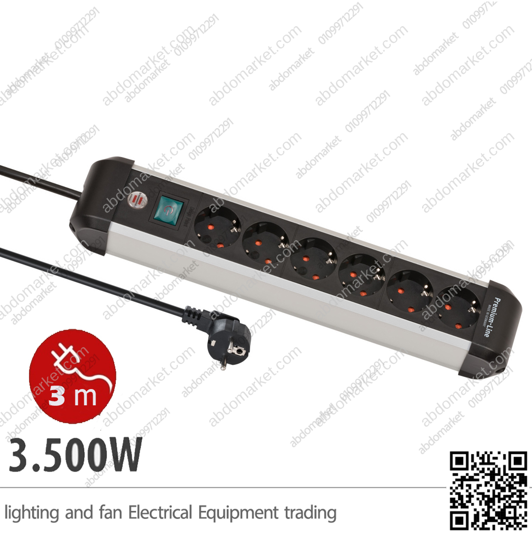 مشترك كهرباء 6 عين معدن بريميوم لاين ألماني مشترك كهرباء 6 عين معدن بريميوم لاين ألماني