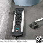 مشترك كهرباء 6 عين معدن بريميوم لاين ألماني