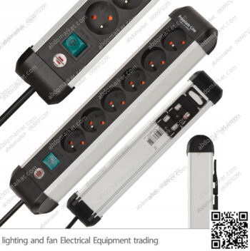 مشترك كهرباء 6 عين معدن بريميوم لاين ألماني