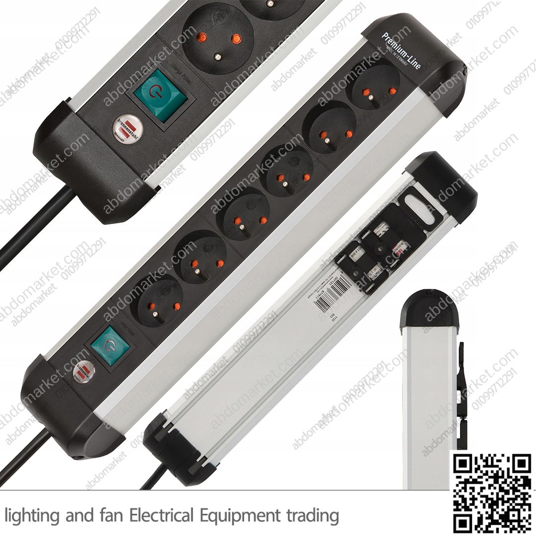 مشترك كهرباء 6 عين معدن بريميوم لاين ألماني مشترك كهرباء 6 عين معدن بريميوم لاين ألماني