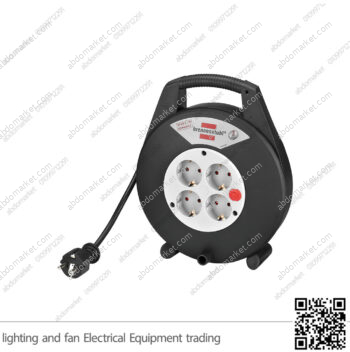 مشترك كهرباء بكرة بسلك 10 متر بلاستك بريميوم لاين ألماني