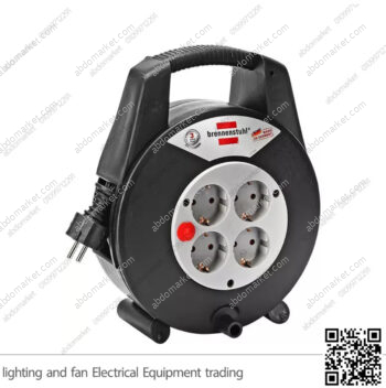 مشترك كهرباء بكرة بسلك 10 متر بلاستك بريميوم لاين ألماني