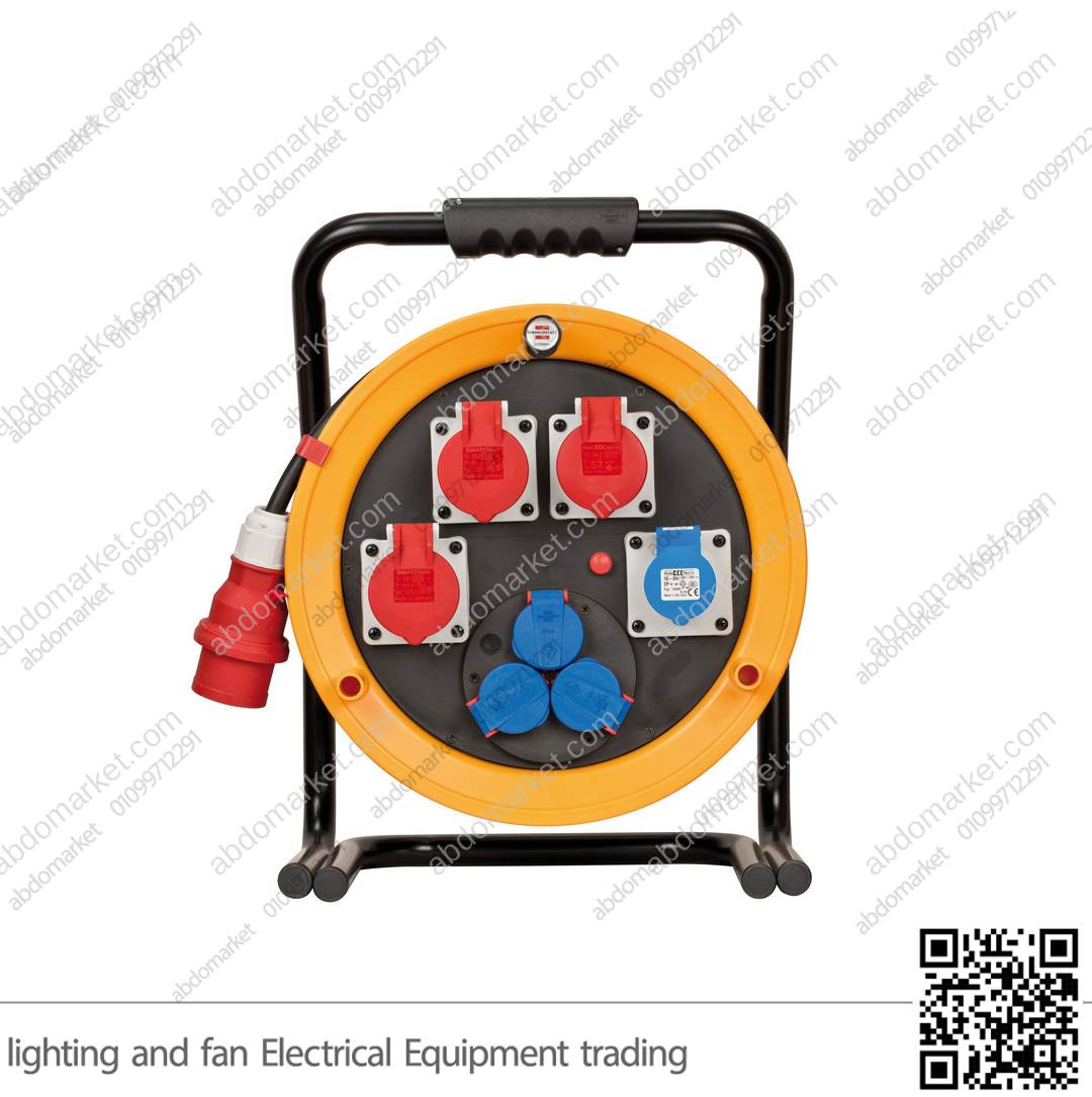 مشترك كهرباء بكرة سلك 40 متر 3 فاز صناعي بريميوم لاين ألماني مشترك كهرباء بكرة سلك 40 متر 3 فاز صناعي بريميوم لاين ألماني