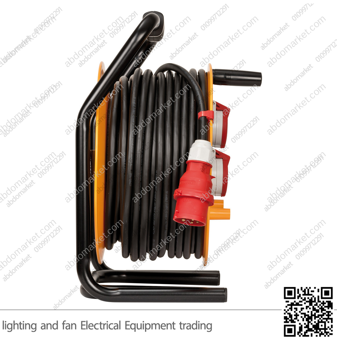 مشترك كهرباء بكرة سلك 40 متر 3 فاز صناعي بريميوم لاين ألماني مشترك كهرباء بكرة سلك 40 متر 3 فاز صناعي بريميوم لاين ألماني