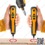 مفك انكو ببطارية 4 فولت 42 قطعة INGCO