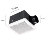 شفاط سقف جبسبورد 20سم سايلنت Yelowberg