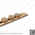 عود تراك سوكت ذهبي 50 سم بمفتاح ZOYA