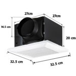 شفاط سقف جبسبورد 30سم سايلنت Yelowberg  شفاط سقف دفن سايلنت 30 سم  شفاط سقف جبس بورد بدون صوت 30 سم  شفاط حمام يلوبيرج من غير صوت  شفاط حمام مدفون صامت 6 بوصة  شفاط هواء 30 سم صامت silent  مروحة شفط في السقف مستعار الوش 30 سم  افضل شفاط سقف للحمام  شفاط سقف تيربو للجبسبورد