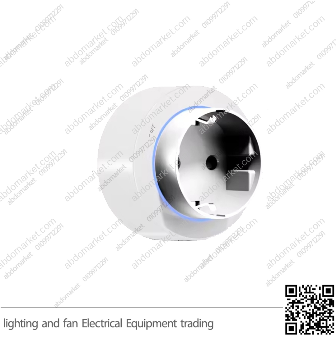 بريزة تراك سوكت ابيض مجوفة بضوء 16 أمبير ZOYA بريزة تراك سوكت ابيض مجوفة بضوء 16 أمبير ZOYA